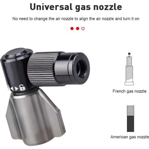 Bicycle Fast Inflatable Bottle Road Bike Portable Antifreeze CO2 Gas Cylinder Mountain Bike CO2 Inflatable Mouth Bicycle Tires