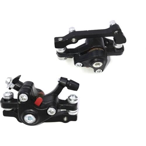 MTB Bicycle Front Rear Disc Brake Aluminum Mountain Bike Mechanical Caliper Disc Brakes Cycling Double Brake