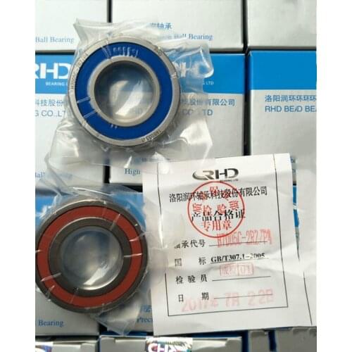 1 Pair 7002 7003 7005 bearing H7002C 2RZ P4 15X32X9 Sealed Angular Contact Bearings Speed Spindle Bearings CNC spindle bearings
