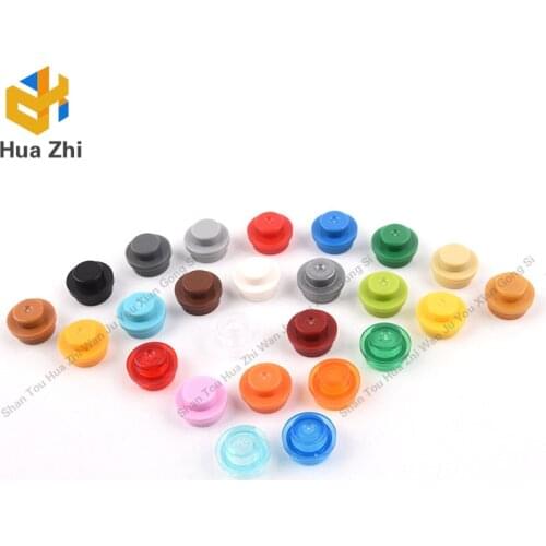 Building Blocks Parts 6141 10PCS Plate Round 1 x 1 with Solid Stud LEGOING MOCS Education