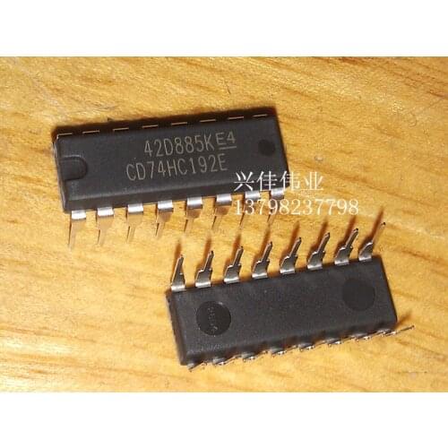 10pcs CD74HC192E DIP-16 74HC192 DIP16 SN74HC192N DIP CD74HC192 74HC192N
