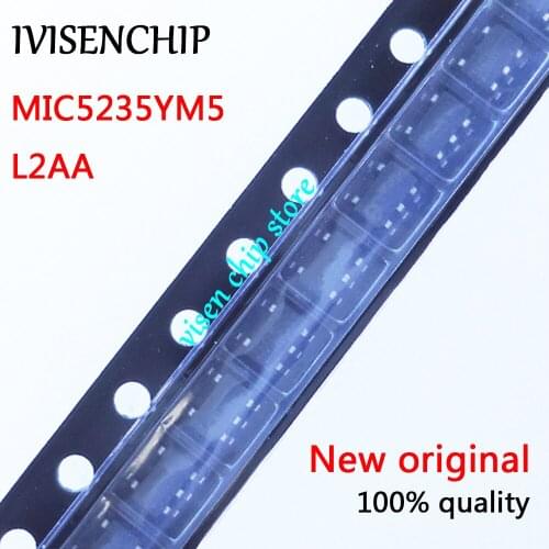 10pcs MIC5235YM5 MIC5235 L2AA SOP23-5