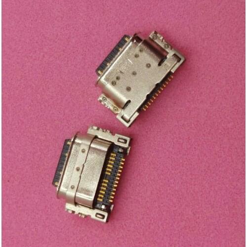 2Pcs Charging Type C Socket Jack Dock Plug USB Charger Port Connector For LG Q7 Plus Q7Plus Q610 CV5A Q70 G820 G8 ThinQ G8ThinQ