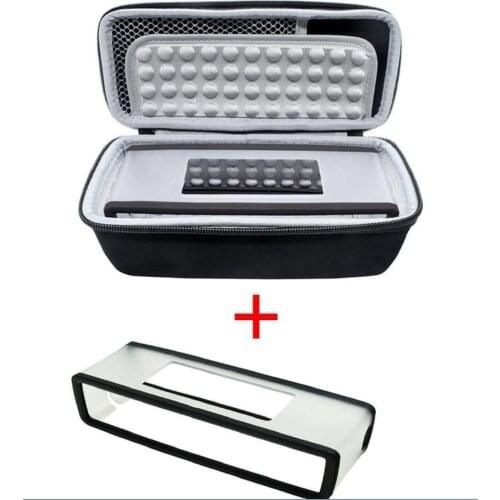 2021 Portable Silicone Protective Case Hard Shell Storage Bag and soft Cover For Bose SoundLink Mini I II Bluetooth Speaker