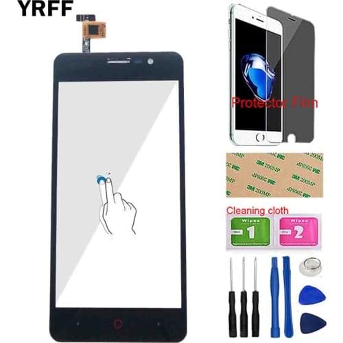 5'' Touch Panel For Doogee X100 Touch Screen Lens Sensor TouchScreen Front Glass Digitizer Panel Tools Protector Film Wipes