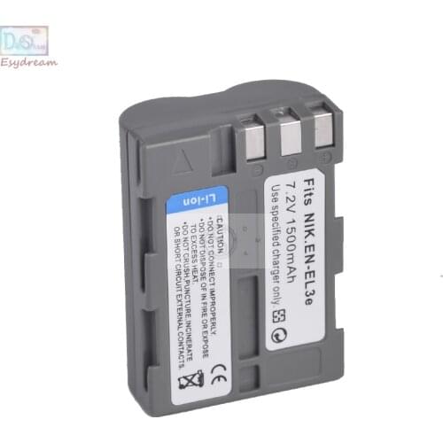 ENEL3E EN-EL3e 1500mah Battery for Nikon D300s/D700/D300/D200/D100/D70/D70s/D50/D300/D90/D80 PM103