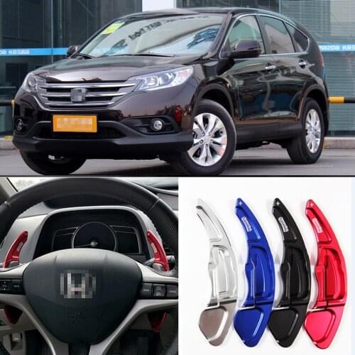 Car Accessories Aluminum Steering Paddle Shifter Extension For Honda CRV 2009-2013 Car-styling