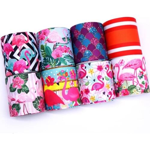 Free shipping 50 yard cartoon printed grosgrain ribbon 31293