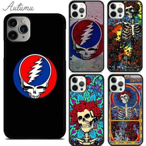 Grateful Dead Artwork Phone Case for iPhone 11 12 Pro Max mini X XR XS SE 2020 5 6 7 8 Plus Samsung Galaxy S8 S9 S10 Cover shell