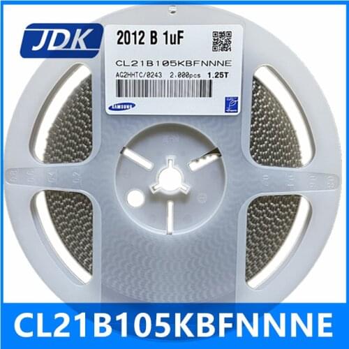 CL21B105KPFNNWE CL21B105KPFNNNG CL21B105KPFNNNE CL21B105KBFNNNG CL21B105KBFNNNE CL21B105KBFNFNE 0805 1uF 50V 10V X7R ±10% MLCC