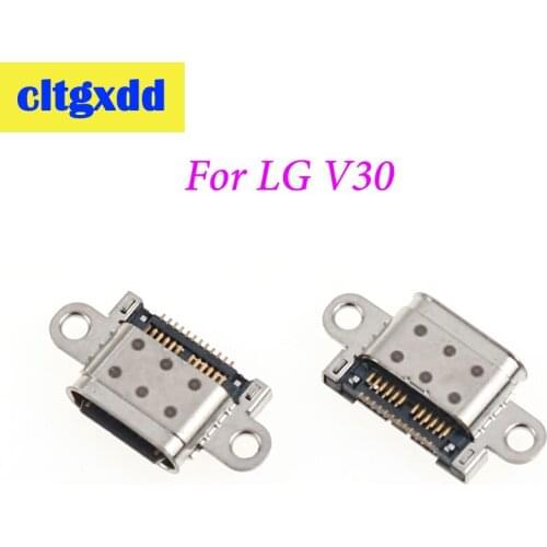 Cltgxdd 1pc USB Socket For LG V30 Micro USB Charger Charging Data Port Jack Connector Dock