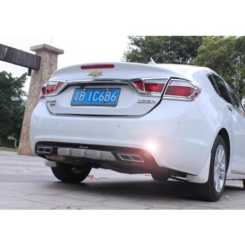 ABS Car Rear Bumper Lip Auto Car Diffuser For Chevrolet cruze 2009-2014
