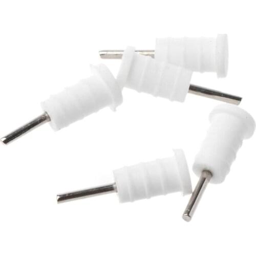 H05A 10 Sets Charging Port Micro USB Plug Protection 3.5mm Earphone Jacksets Dustproof SIM Card Removal Tool for android Smart