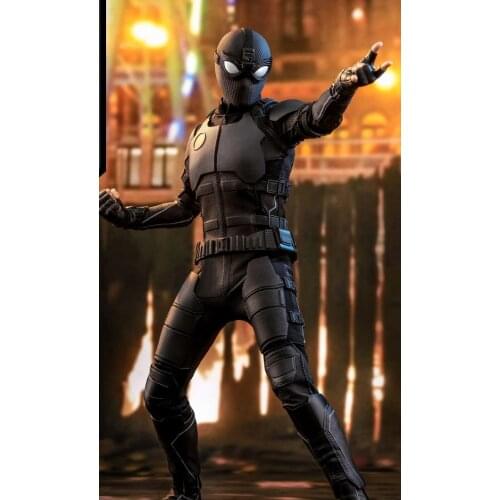HT hottoys Hot Toys MMS540 MMS-540 MM541 MMS-541 1/6 Spider Far From Home Stealth Suit Action Figure Toy Doll Model Body