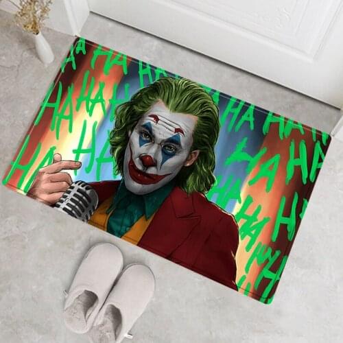 Joker Kitchen Carpet Shower Bath Rug Anti Slip Rugs In The Bedroom Doormat Entrance Door Home Indoor Floating Carpet Cotton