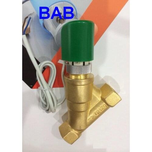 DN20(G 3/4") AC220V Brass electric dynamic balancing Valve/Two way threaded connection motorized control valve