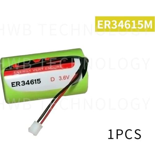 Hot sale Brand New ER34615M EVE ER34615M 3.6v 19000mAh with plug PLC Lithium Battery for sanyo 1PCS/lot free drop shipping
