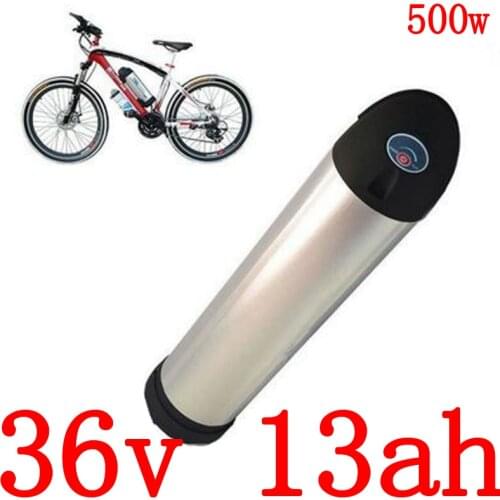 Free Shipping 36V 13AH Electric Bicycle Battery 500W 36V 13AH Li-ion EBike Battery 36v 10ah 13ah 15ah Lithium Scooter Battery