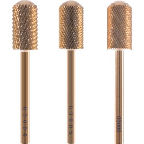 MAOHANG Super Carbide Nozzle Nail Drill Bits Cutter File For Electric Manicure Pedicure Machine Accessory Tools