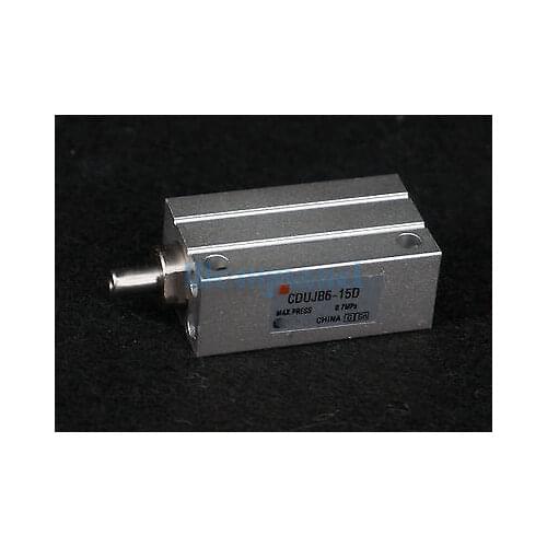CDUJB6-15D Built-in Magnet Mini Free Mount Air Cylinder Pneumatic Actuator Bore 6mm Stroke 15mm Double Acting SMC Type