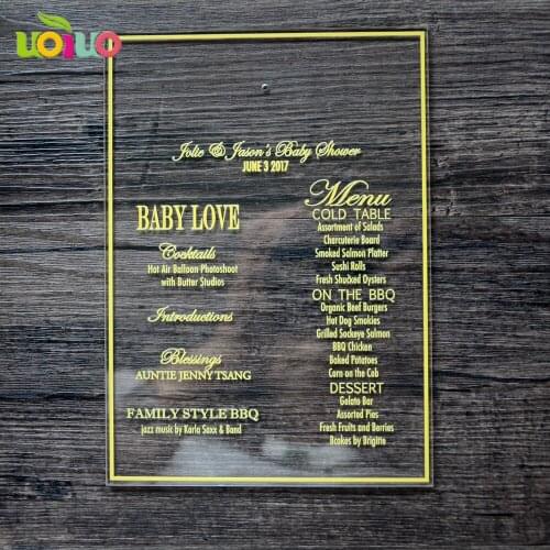 Fancy vintage laser cut invitation card elegant newest acrylic card invitations with box personalize with logo