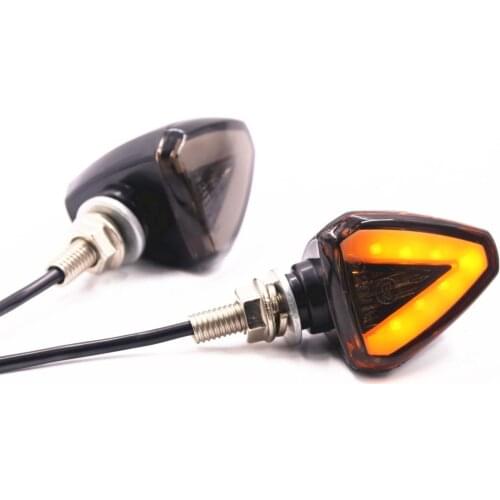 New Universal Motorcycle LED Turn Signal Lights Indicator Lights Blinkers for Honda Yamaha Suzuki Kawasaki 2Pcs