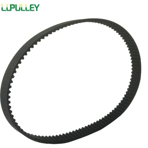 LUPULLEY S5M Rubber Round Timing Belt Width 15/20/25mm S5M475/490/500/515/520/525/550/555/560/565/575 Gear Transmission Belt
