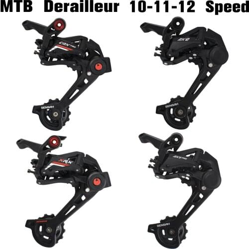 SENSAH Bike Rear derailleurs 10 / 11 / 12 speed Bicycle MTB derailleur For Shifter RX10 RX11pro RX12pro CRX XRX M6000 M8000 New