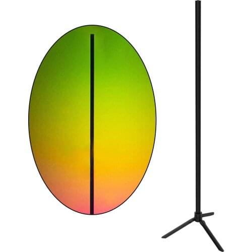 135cm LED Floor Corner Standing Lamp RGB Light Color Changing APP Control for Bedroom Living Room Atmosphere Lighting Decor