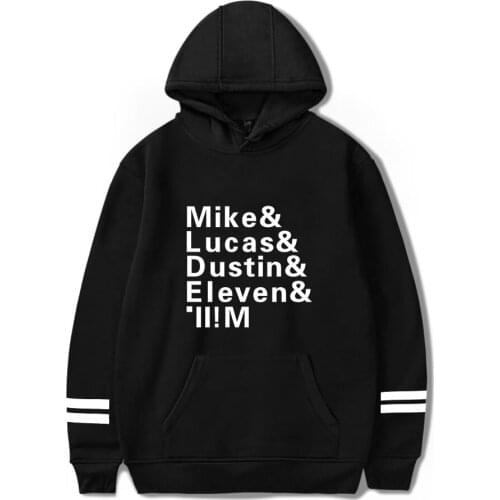 New Stranger Things 3 Hoodie Women funny eleven Sweatshirts Kawaii Kpop Oversized Harajuku Hip Hop Hooded female hoodies