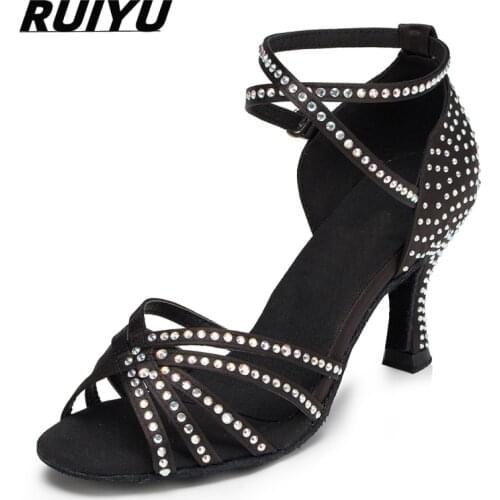 Latin Dance Shoes Womens Modern Dance Shoes Tango Salsa Ballroom Girl Sneakers Rhinoceros Wedding Dress Shoes Black Yellow