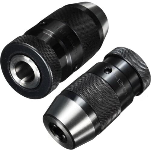 1pcs/set MT2 B16 Self Tightening Drill Chuck 1-16mm Clamping Arbor Keyless For MK2 Lathe Milling Drilling Machines