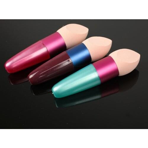 1Pcs Foundation Liquid Cream Concealer Sponge Cosmetic Blender Makeup Puff Lollipop Brush Random Color -30