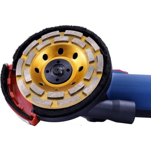 125mm Double Row Cup Grinding Wheel Bowl Shape Grinding Cup Concrete Sanding Disc Abrasives Concrete Wheel Pot Cup Wheel Tool