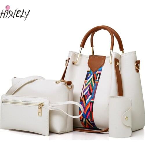 3pcs Set Composite Bag New Fashion High Quality Pu Leather Totes Bag Femal Handbag Crossbody Bags Bolsa designer purses