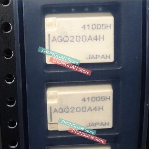 40pcs/Lot Relay AGQ200A4 AGQ200A4H AGQ200A4HZ 200A4 4.5V patch UD2-4.5 new original