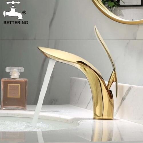BETTERING Gold Bath Faucets