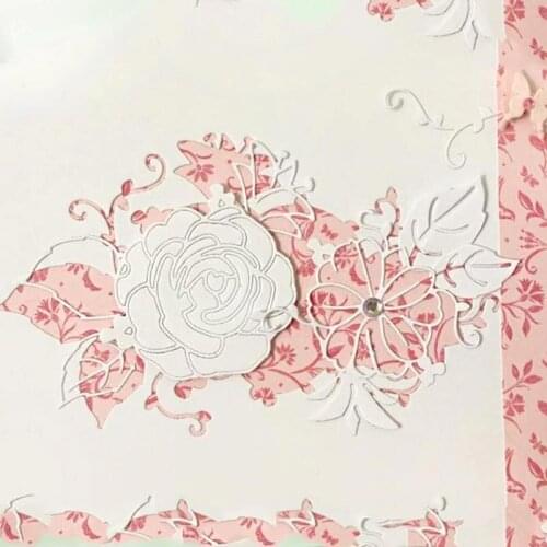 Flower Metal Cutting Dies for DIY Scrapbooking Stamp/photo album Decorative Embossing DIY Paper Cards