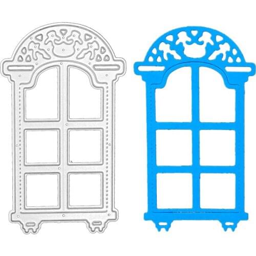 Julyarts Window Cutting Dies 2021 Scrapbooking Material Stencils DIY Scrapbooking Paper Cards Die Cutting Template Crafts