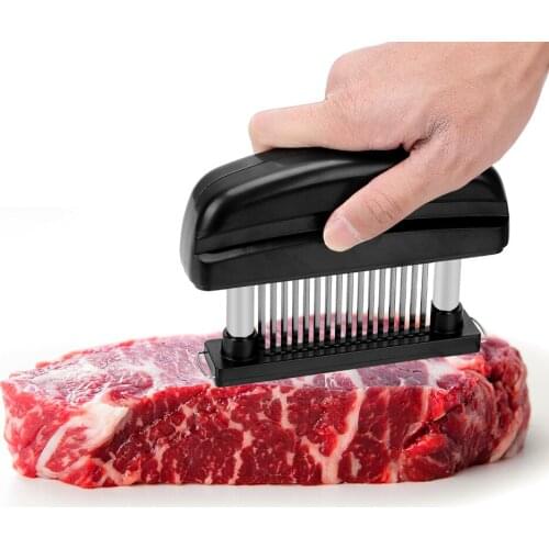 Kitchen Tools Cooking Tools Tender Meat Hammer 48 Blades Needle For Beef Steak Stainless Steel Meat Tenderizer