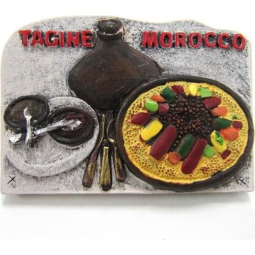 Morocco African Travel Souvenirs Fridge Magnets