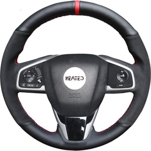 Braiding cover for steering wheel cover for Honda Civic Civic 10 2016-2019 CRV CR-V 2017-2019 Clarity car steering wheel cover