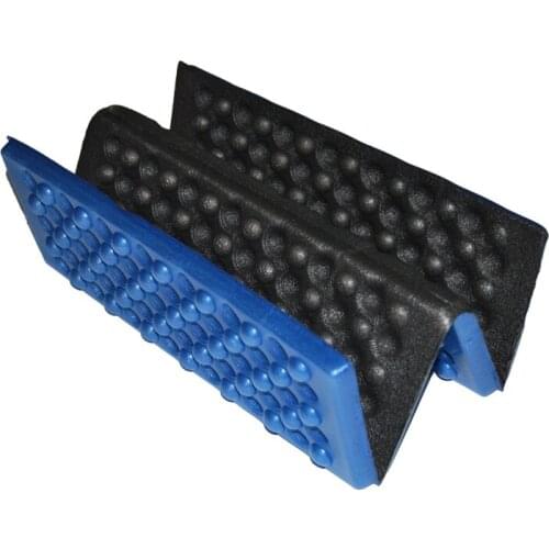 Personalized Folding Foam Waterproof Seat Pad Chair Cushion Sky blue+Black