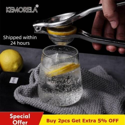 Press Stainless Steel Lemon Fruits Squeezer Orange Hand Manual Juicer Kitchen Tools Lemon Juicer Orange Queezer Juice Fruit Pres