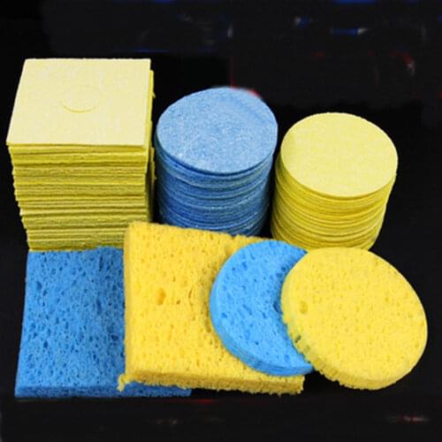 Hand Tool 5pcs/lot 6cm*6cm Soldering Iron Solder Tip Welding Cleaning Sponge Pads