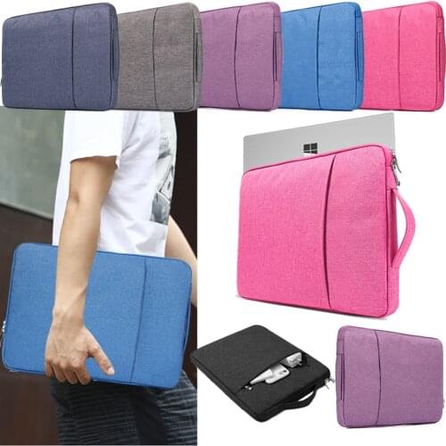 Laptop Sleeve Bag for Microsoft Surface Pro 2/3/4/6/7/X Book 1/2 Laptop 1/2/3 Portable Notebook Bag for 10.6" 12" 13" 13.5" 15"