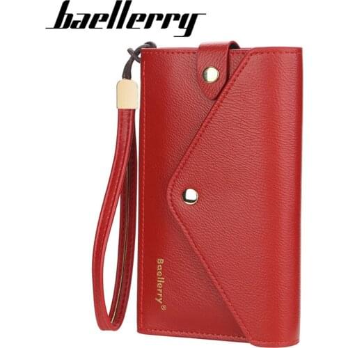 Envelope Bag Purse New Fashion Women Long Zipper Clutch Wallets PU Leather Phone Wallet Slim Money Bag Coin Purse Card Holder