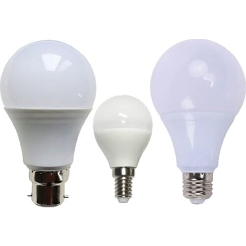 E27 Screw Bulb Cool White 3W 6W 9W 12W 15W 18W 21W 110V 220V B22 Lampada Ampoule Bombilla E14 LED Candle Bulbs For Table Lamp