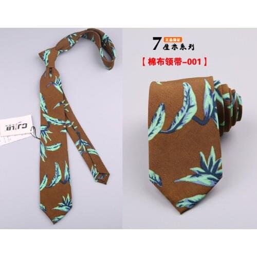 Fun tie for women and men, retro handsome chiffon tie shirt flower casual girl