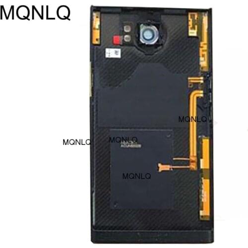 Battery Cover For Blackberry Priv Rear Housing Back Case With Side Buttons+Camera Lens Priv Replacement Part SanErqi